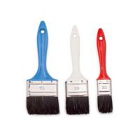 COLOR EXPERT / КОЛОР ЭКСПЕРТ набор флейцевых кистей, черная китайская щетина 30/50/70 мм