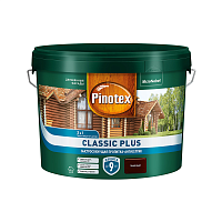 Pinotex Classic Plus / Пинотекс Классик Плюс пропитка антисептик 3 в 1 защита до 9 лет