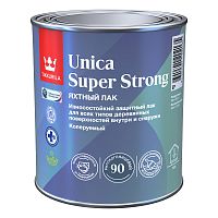 Tikkurila Unica Super Strong EP / Тиккурила Уника лак универсальный износостойкий высокоглянцевый