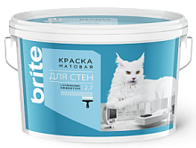 Brite / Брайт краска для стен совершенно матовая с антибликовым эффектом