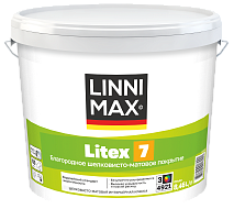 LINNIMAX LITEX 7 / ЛИННИМАКС ЛИТЕКС 7 краска для стен и фактурных обоев водно-дисперсионная
