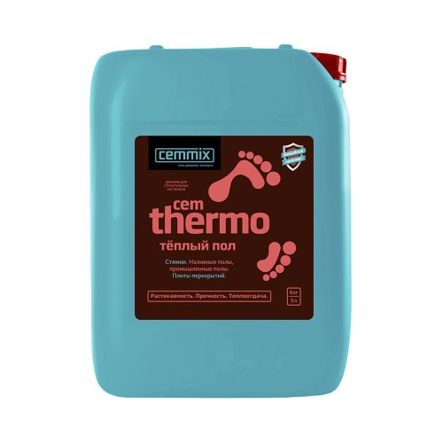 Cemmix CemThermo / Цеммикс ЦемТермо добавка для теплых полов пластифицирующая и упрочняющая