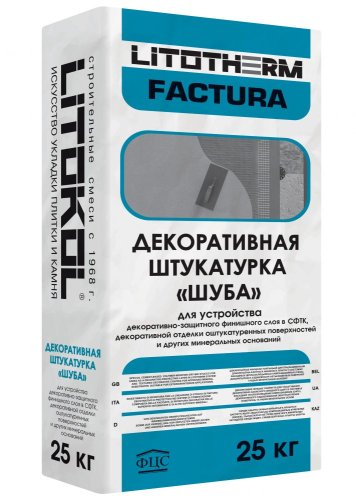 Litokol Litotherm Factura / Литокол Литотерм декоративная штукатурка минеральная