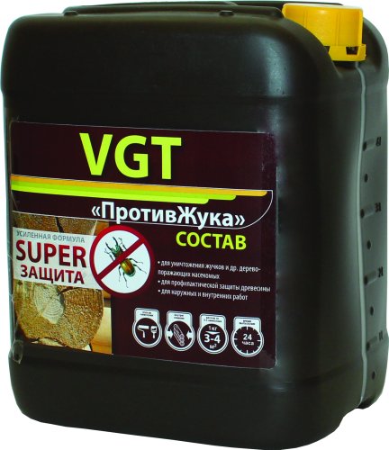 VGT / ВГТ ПРОТИВ ЖУКА состав для уничтожения и защиты