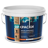 ЯРКРАСКИ эмаль акриловая, для вн/нар работ, шелковисто-матовая