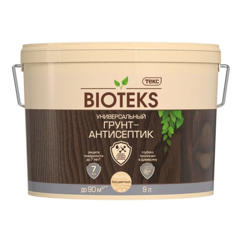 Bioteks / Биотекс универсальный грунт антисептик для древесины