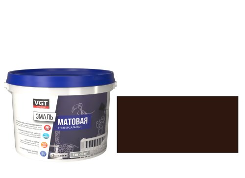 Эмаль универсальная VGT ВД-АК-1179, матовая