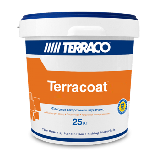 Terraco Fine / Террако декоративная штукатурка с мелкой текстурой шагрень
