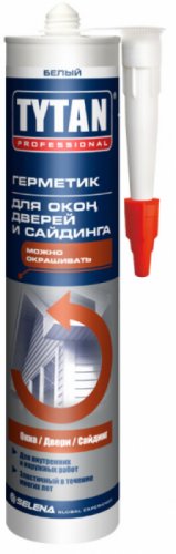 Tytan Professional / Титан нейтральный силиконовый герметик для окон дверей и сайдинга
