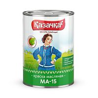 Краска масляная МА-15 Казачка, глянцевая