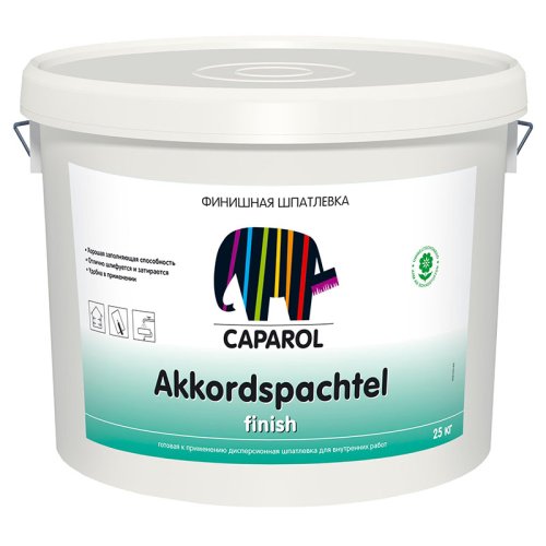Caparol Akkordspachtel Finish / Капарол Аккордшпатель шпатлевка финишная