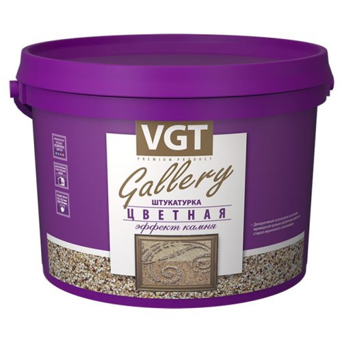 VGT GALERY / ВГТ ЭФФЕКТ КАМНЯ штукатурка декоративная среднезернистая