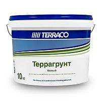 Terraco Terragrunt White / Террако Террагрунт глубокопроникающий универсальный грунт, белый