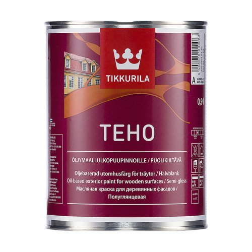 Tikkurila Teho / Тиккурила Техо краска масляная для деревянных фасадов