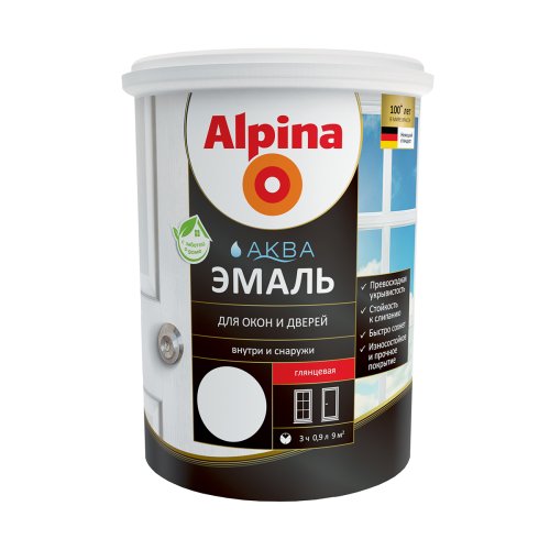 Alpina Aqua Heizkörper / Альпина водоразбавляемая эмаль для радиаторов