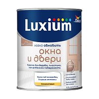 LUXIUM (DULUX) / ЛЮКСИУМ ЛЕГКО ОБНОВИТЬ ОКНА И ДВЕРИ краска грунт для дерева и пластика