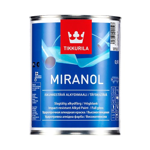 Tikkurila Miranol / Тиккурила Миранол эмаль алкидная универсальная