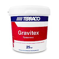 TERRACO GRAVITEX SAHARA штукатурка фасадная декоративная шуба акрил зерно 1,5мм (25кг)