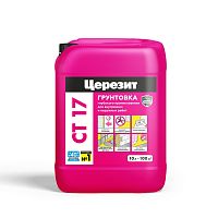 ЦЕРЕЗИТ CT 17 TRANSPARENT грунтовка глубокого проникновения для наружных и внутренних работ