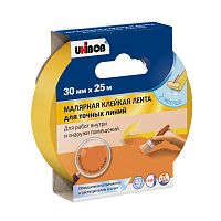 UNIBOB / УНИБОБ лента малярная профессиональная, для точных линий, washi-tape
