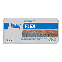 KNAUF FLEX / КНАУФ ФЛЕКС клей цементный плиточный эластичный для наружных и внутренних работ