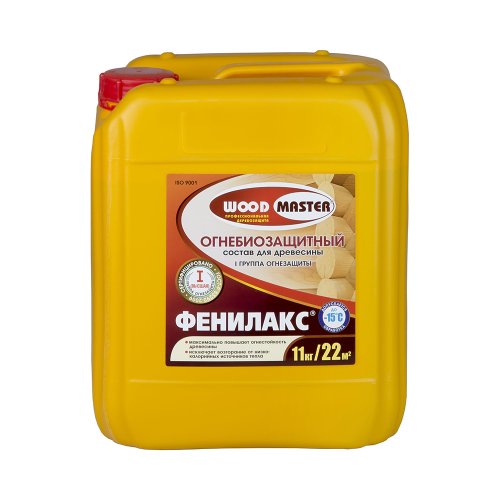 Woodmaster / Вудмастер Фенилакс состав огнебиозащитный I и II группы защиты