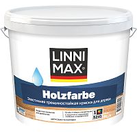 LINNIMAX HOLZFARBE / ЛИННИМАКС ХОЛЬЦФАРБЕ краска для дерева водно-дисперсионная для вн/нар