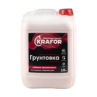 Грунтовка глубокого проникновения Krafor, универсальная
