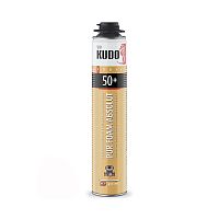 Пена монтажная профессиональная Kudo Proff 50+, летняя, 1000 мл