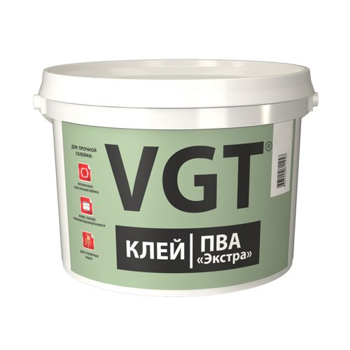 VGT / ВГТ ПВА ЭКСТРА клей для дерева, бумаги и кожи