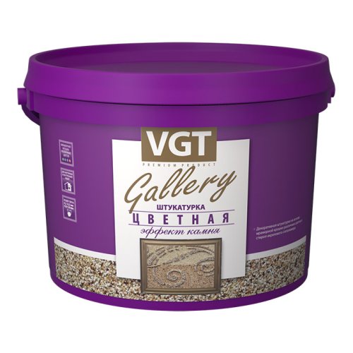 VGT GALLERY / ВГТ ЭФФЕКТ КАМНЯ штукатурка декоративная мелкозернистая