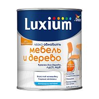 LUXIUM (DULUX) / ЛЮКСИУМ ЛЕГКО ОБНОВИТЬ МЕБЕЛЬ И ДЕРЕВО краска грунт для дерева