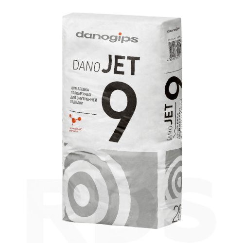 Danogips Dano Jet 9 / Даногипс ДаноТоп шпатлевка полимерная, финишная