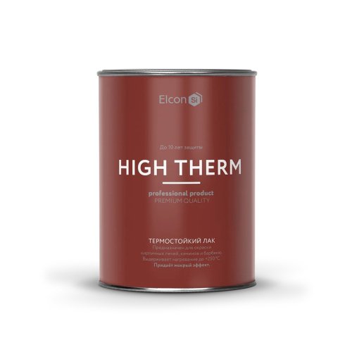 Лак термостойкий Elcon High Therm, 1 л