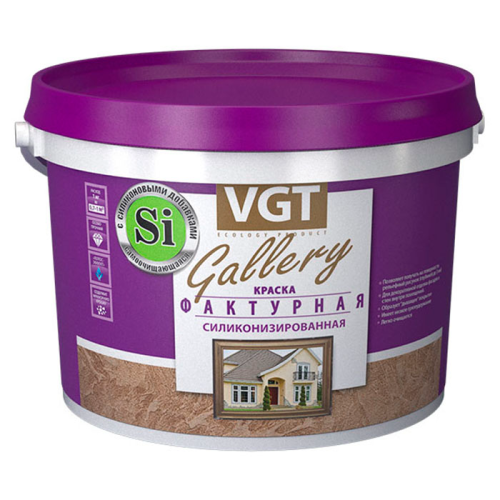 VGT GALLERY / ВГТ ФАКТУРНАЯ краска силиконизированная